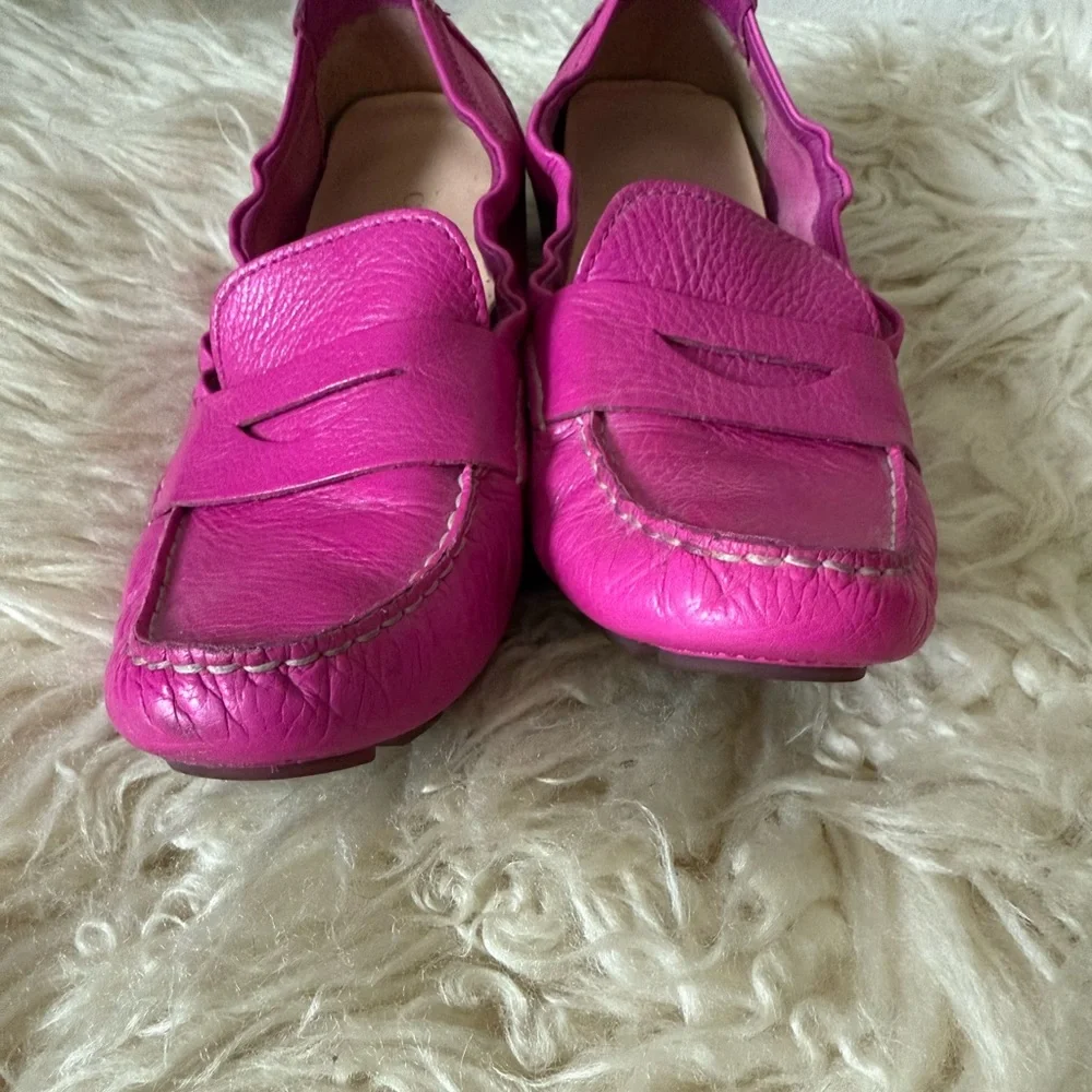 Cole Haan Sadie Deconstructed Loafer size 8 Orchid - Excellent Condition - Picture 2 of 5